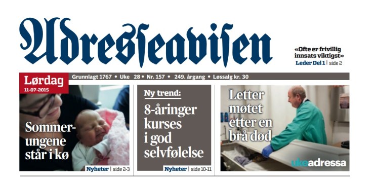 Forsidehenv. Adressa juli 2015