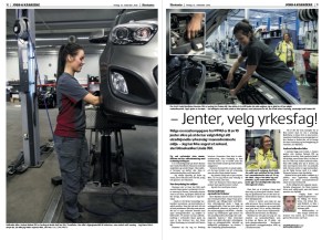 Jentemekkerne, Adressa