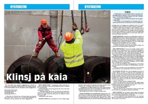 Klinsj på kaia, Maritimt mag. s.1-2