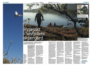 Rypejakt, Adressa livsstil